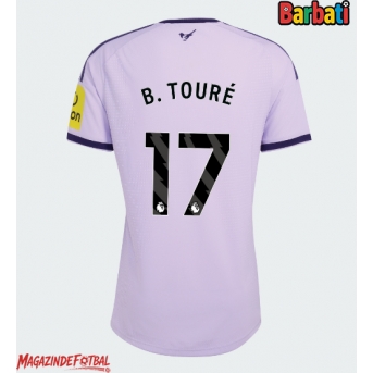 Newcastle United Bazoumana Toure #17 Tricou Fotbal Replică 2026-27 Barbati Treilea